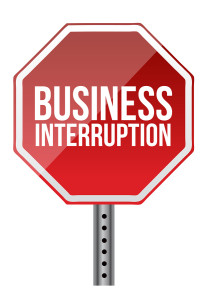 Business Interruption Sign