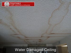 Water Damaged Ceiling