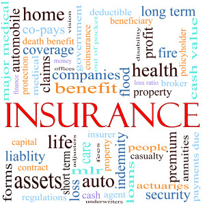 Insurance Word Concept Illustration